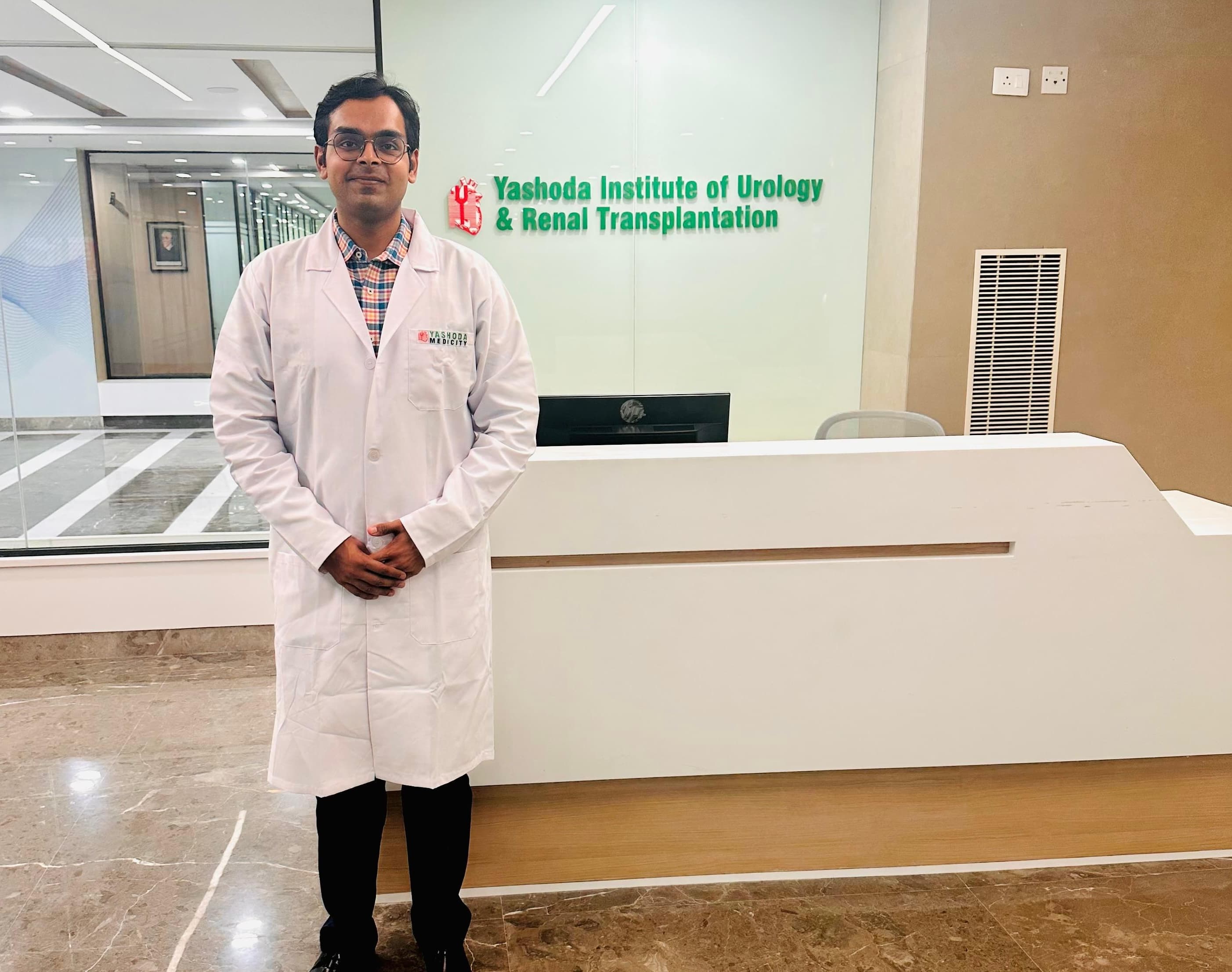 Dr. Keshav Agarwal at Yashoda Institute of Urology & Renal Transplantation, Ghaziabad